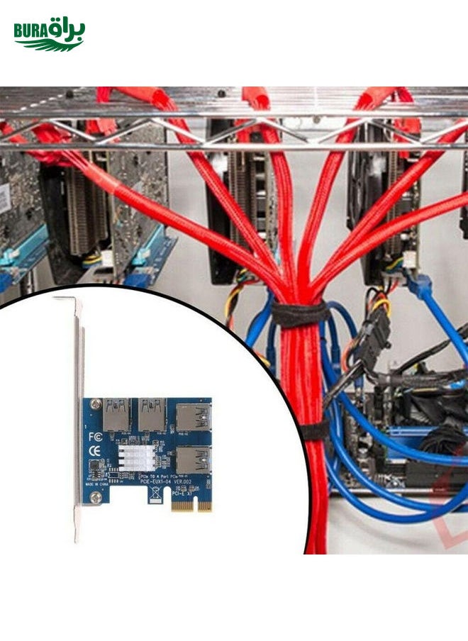 PCI-e 4 Ports USB 3.0 Expansion Card