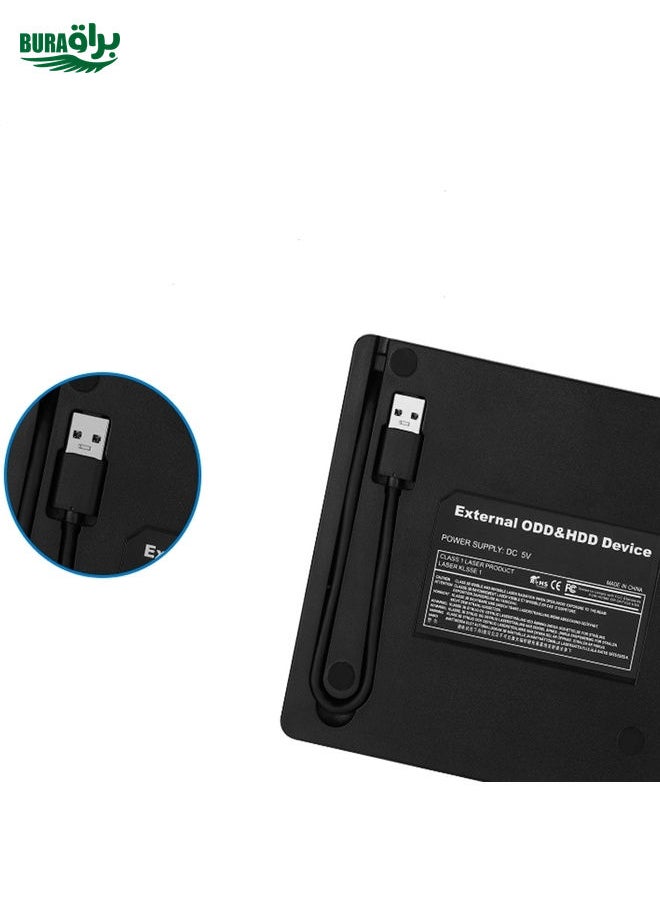 External DVD Drive USB 3.0 CD/DVD+/-RW Drive/DVD Player CD ROM Burner