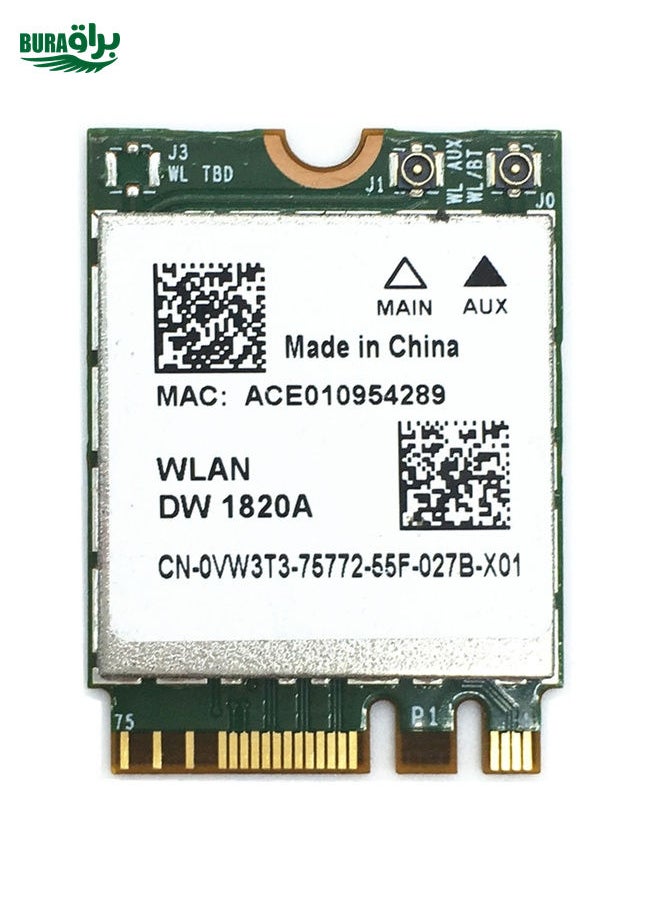 DW1820A BCM94350ZAE 802.11ac BT4.1 867Mbps M.2 / NGFF WiFi Wireless Card