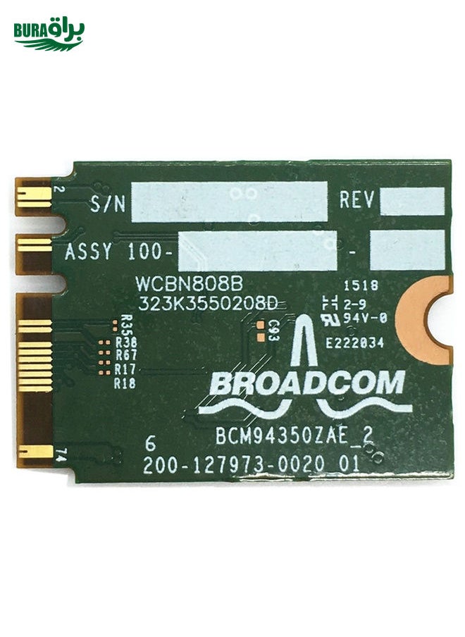 DW1820A BCM94350ZAE 802.11ac BT4.1 867Mbps M.2 / NGFF WiFi Wireless Card