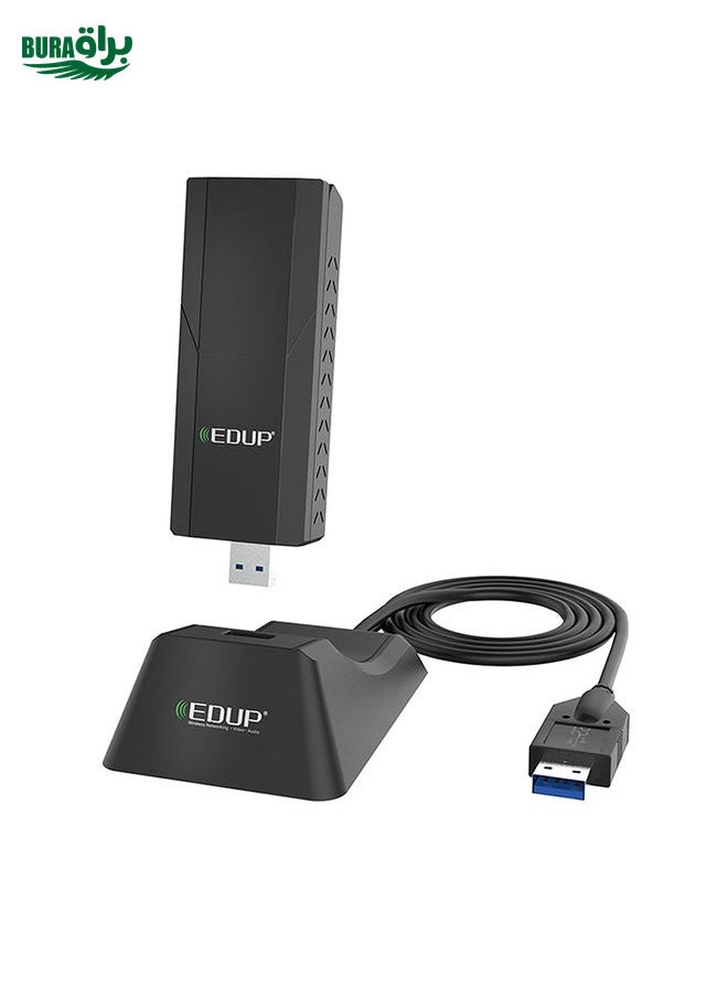 EDUP EP-AC1675 AC1900Mbps 2.4GHz & 5.8GHz Dual Band USB3.0 WiFi Adapter External Network Card