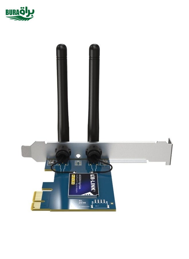 LB-LINK BL-P650H PCI-E 2.4G / 5G Dual-band Computer Wireless Network Adapter AC Network Card