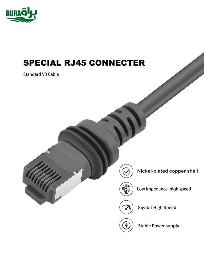 Satellite Dedicated Ethernet Cable for Starlink Actuated Gen 3, Length:30.5m