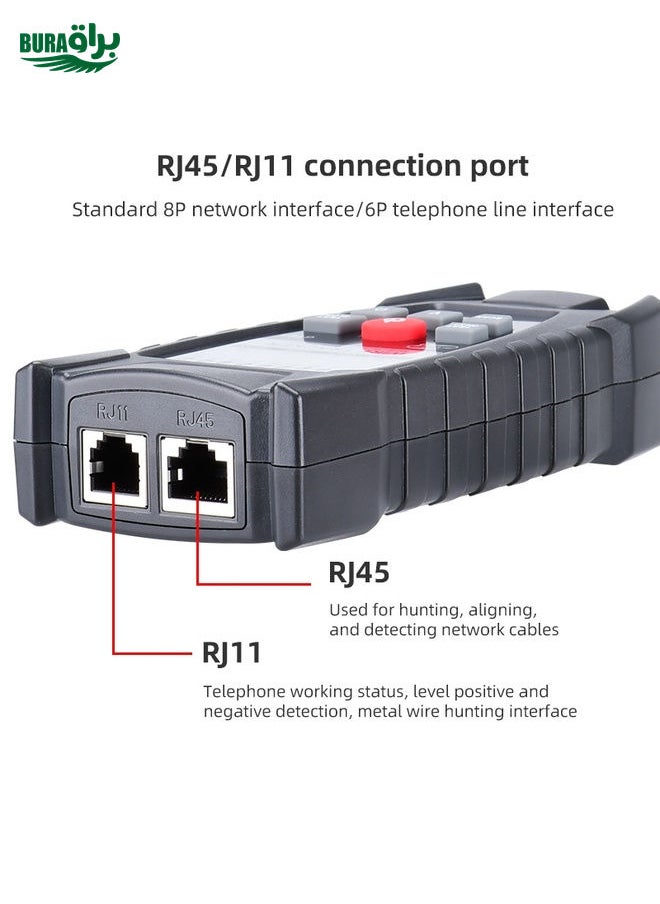 BENETECH GT67 RJ11 / RJ45 Multifunctional Cable Tester Line Finder Net Cable Detector