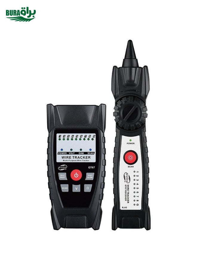 BENETECH GT67 RJ11 / RJ45 Multifunctional Cable Tester Line Finder Net Cable Detector