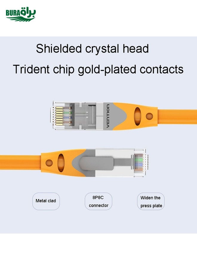 20m CAT6 Gigabit Ethernet Double Shielded Cable High Speed Broadband Cable