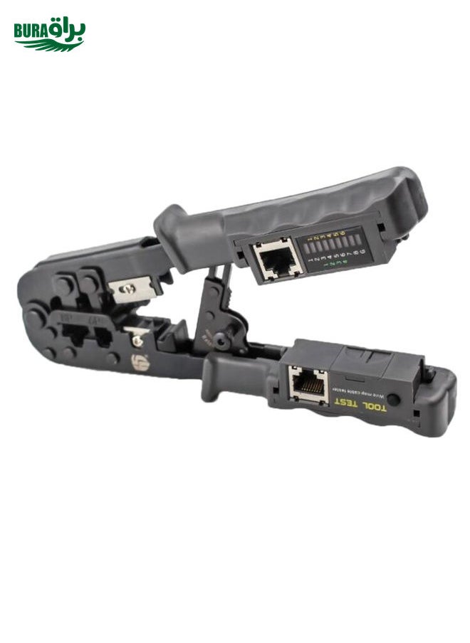 TLN568CR Multi-functional Dual-use Network Telephone Crimping Tool with Tester Network Pliers