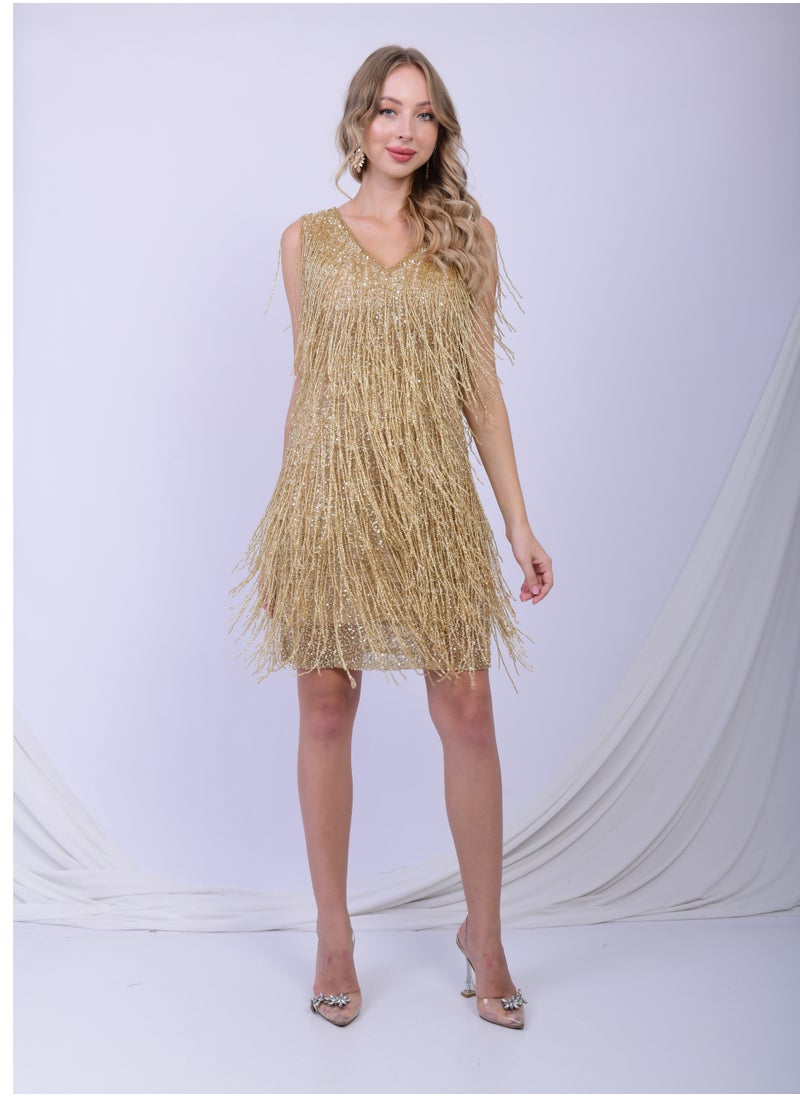 Glamour Fringe Dress