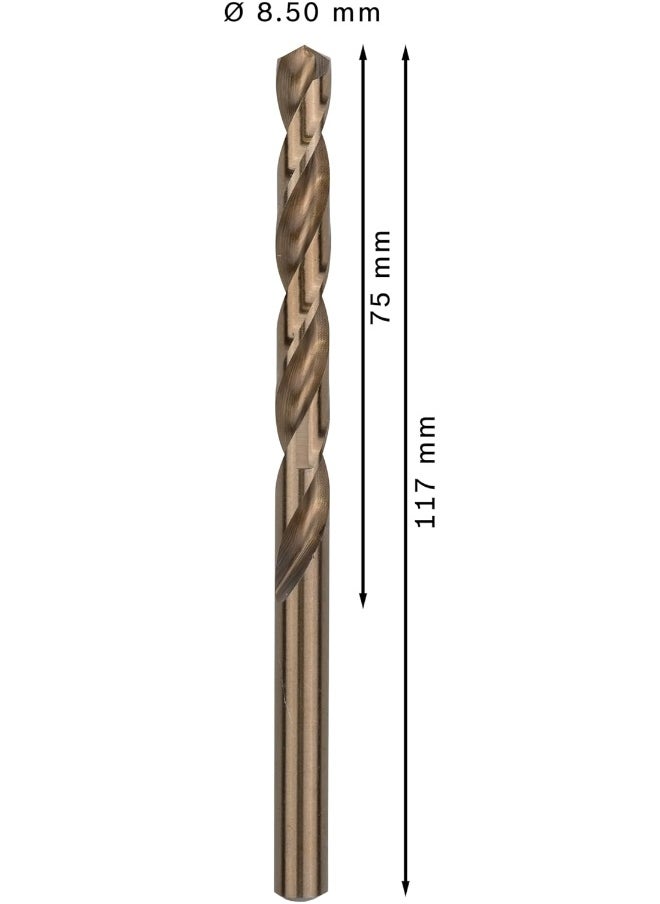Bosch Metal Drill Bits HSS-CO P5-HSS-Co-8.5mm Tools Accessories