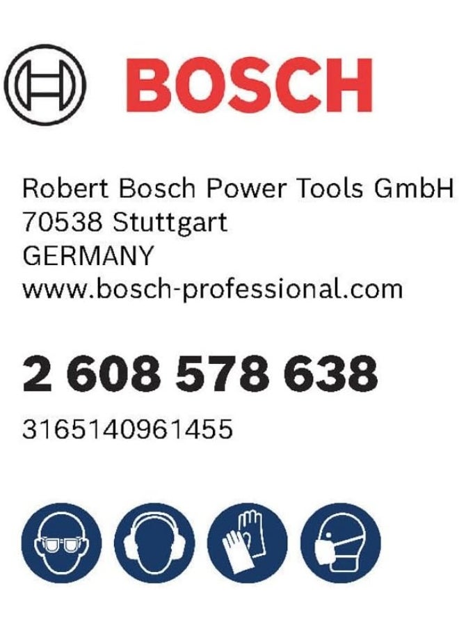 Bosch Professional 2608578638 Hammer Drill SDS Max-8X For Hammer Drills Diameter 25 mm Working Length 200 mm