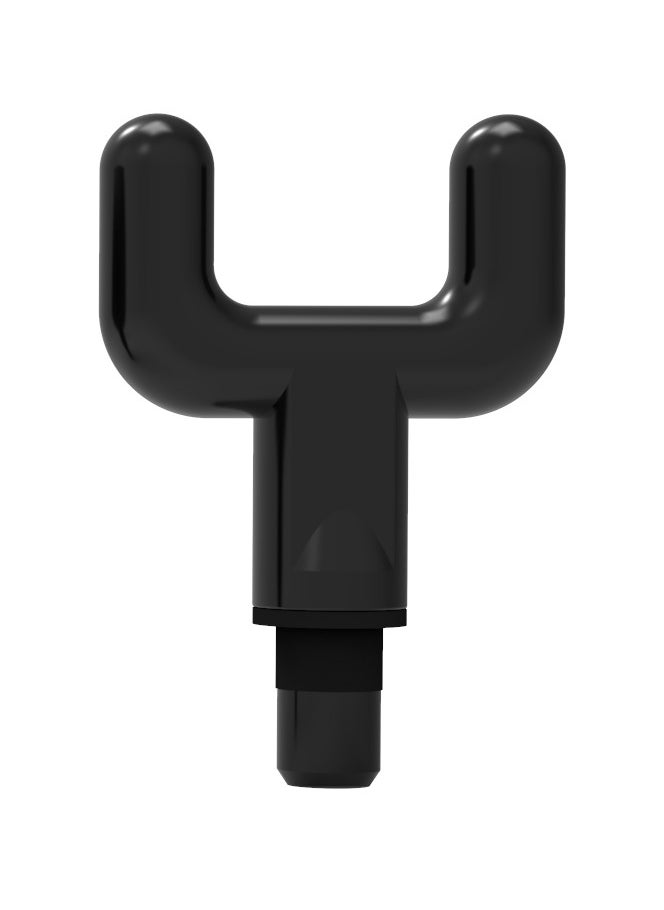 Multifunctional Massage Handle GMG-05 / Up to 3 Hour working time / 4 Massage Head / Extension Handle / 12 Speed Levels / Digital Display / Massage Belt / LED Lights - Black