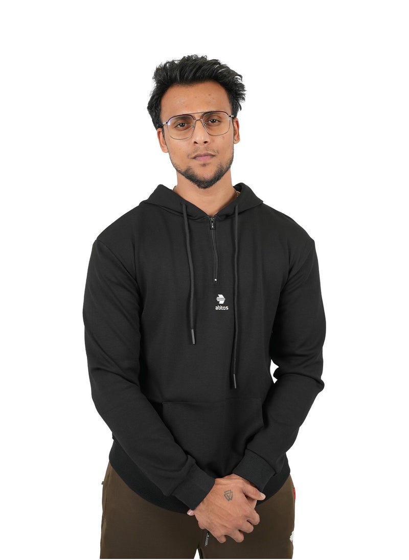 Men’s Cotton Sweatshirt Hoodie – Comfortable Pull-Over for Winter