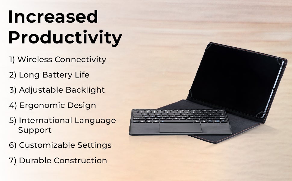 Glassology Universal Keyboard Case for 9-11