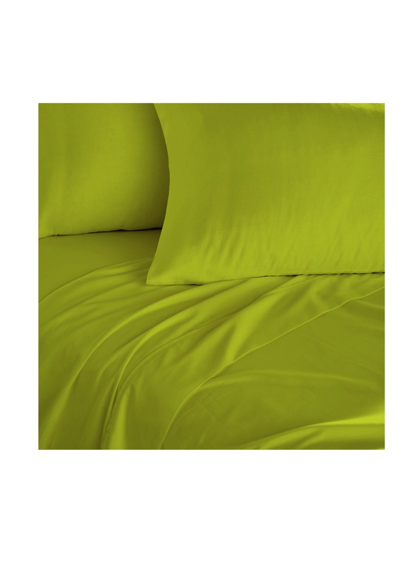 Context Queen Size Green Soft Wrinkle Free Microfiber Duvet Cover set Bedding  1 Pcs Duvet Cover 228X228cm with 2 Pillow Sham Covers 50X66cm