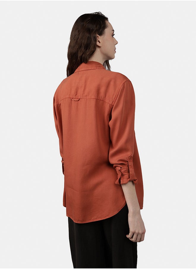 AE Long-Sleeve Button-Up Shirt