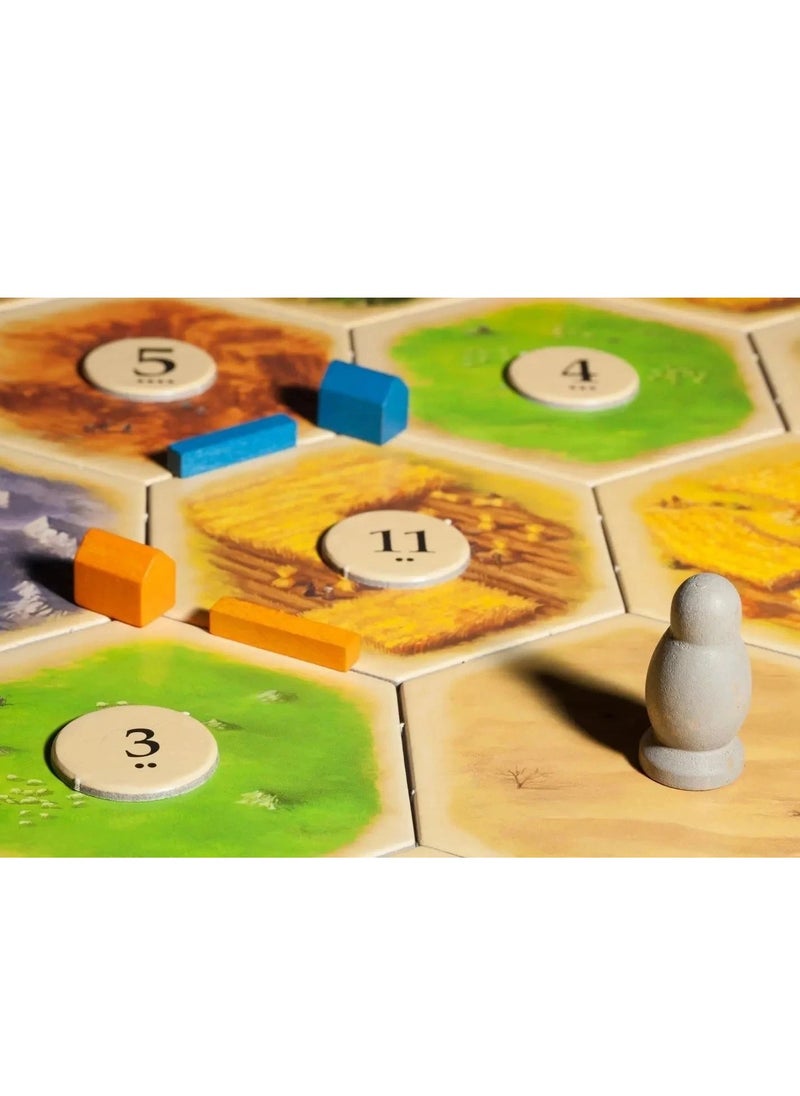 Catan basic game  3-4 Players, Catan English version, puzzle casual card board game