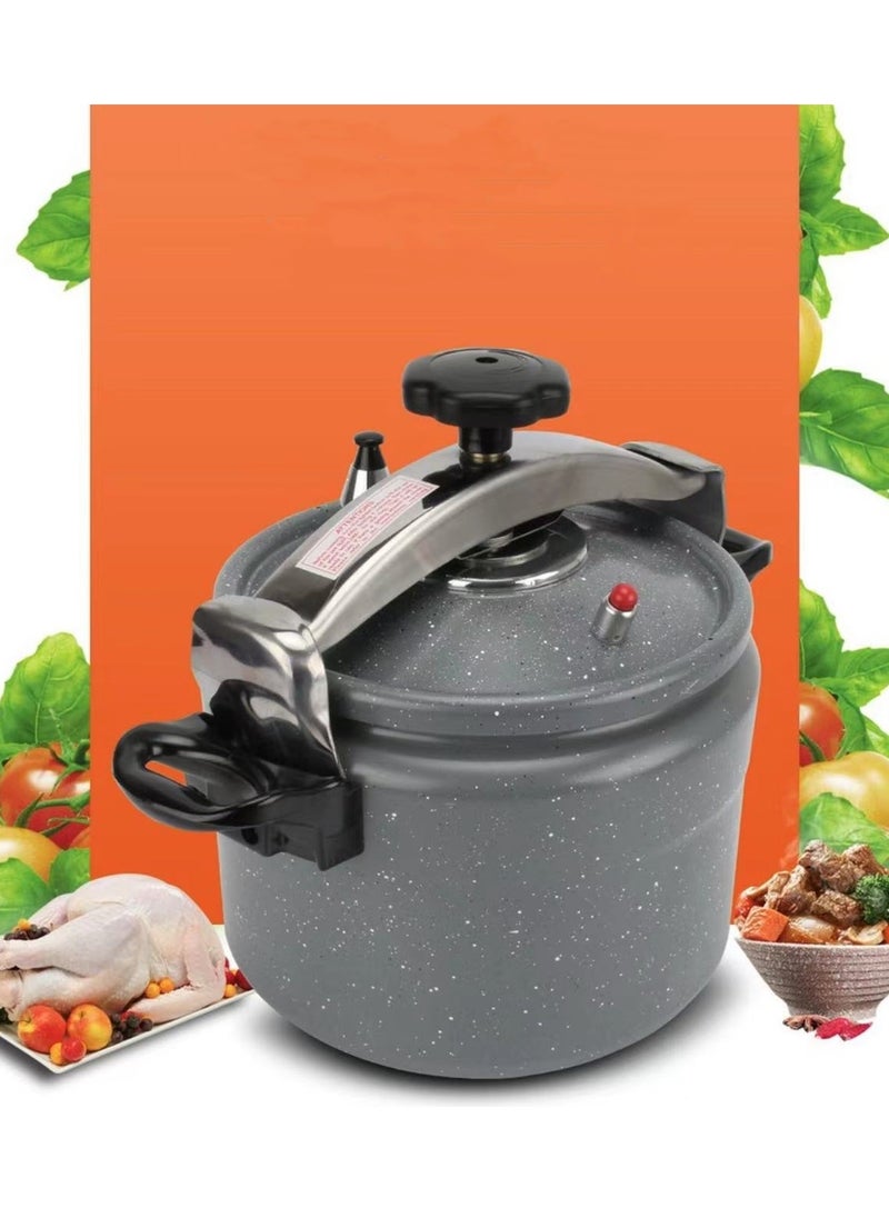 Large Capacityلترات متعددة الوظائف قسط الألومنيوم غير عصا الطبخ السريع طنجرة الضغط العربية سعة كبيرة طنجرة ضغط تجارية وعاء مقاوم للانفجار التعريفي متوافق باخرة الطبخ الضغط مع مقبض عازل للحرارة غطاء مانع للتسرب مع قفل مزدوج ميزات السلامة 3/5/7/9/11/15 لتر None