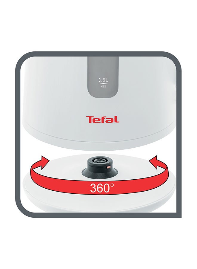 Electric Kettle Touch 1.7 L 2400 W KO200127 White