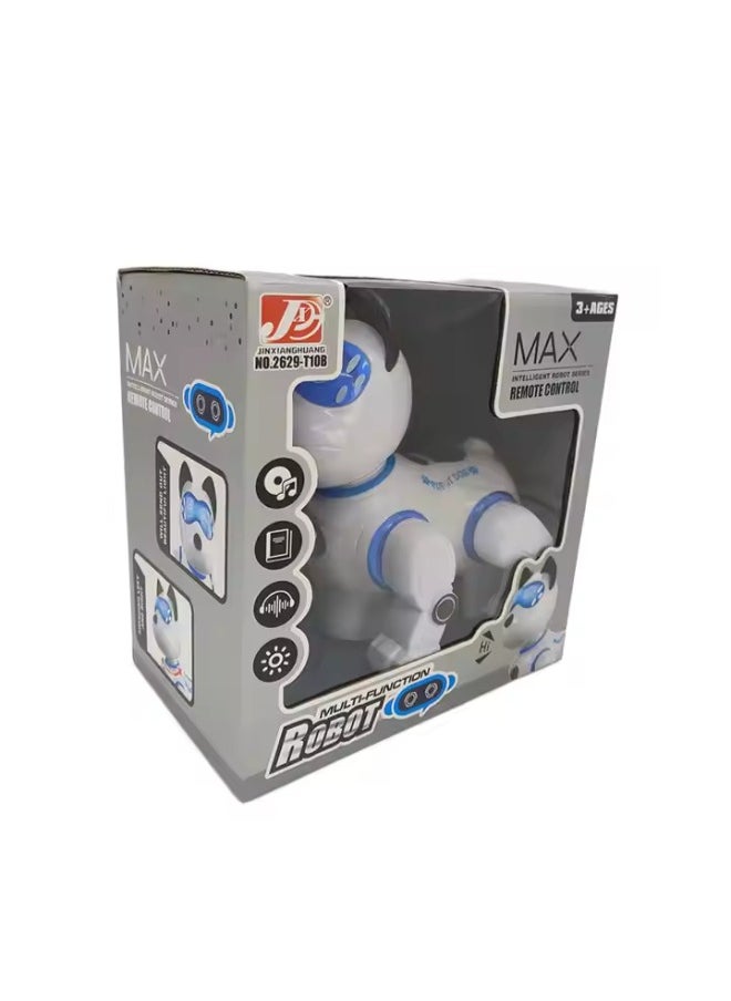 Multi-Function Intelligent Robot Dog with Remote Control  Interactive Pet Toy for Kids Ages 3+, Features Songs, Stories, and Dance Modes