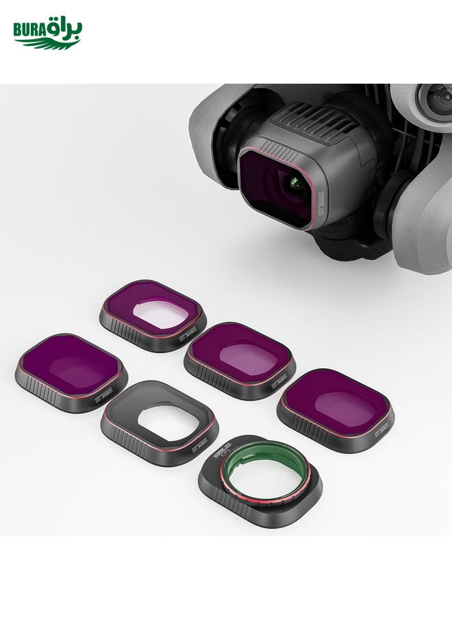 For DJI Mini 4 Pro STARTRC Drone Lens Filter, Lens:CPL UV ND8/16/32/64
