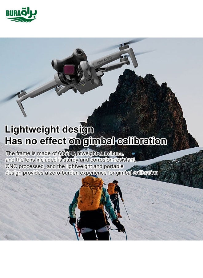 For DJI Mini 4 Pro STARTRC Drone Lens Filter, Lens:CPL UV ND8/16/32/64