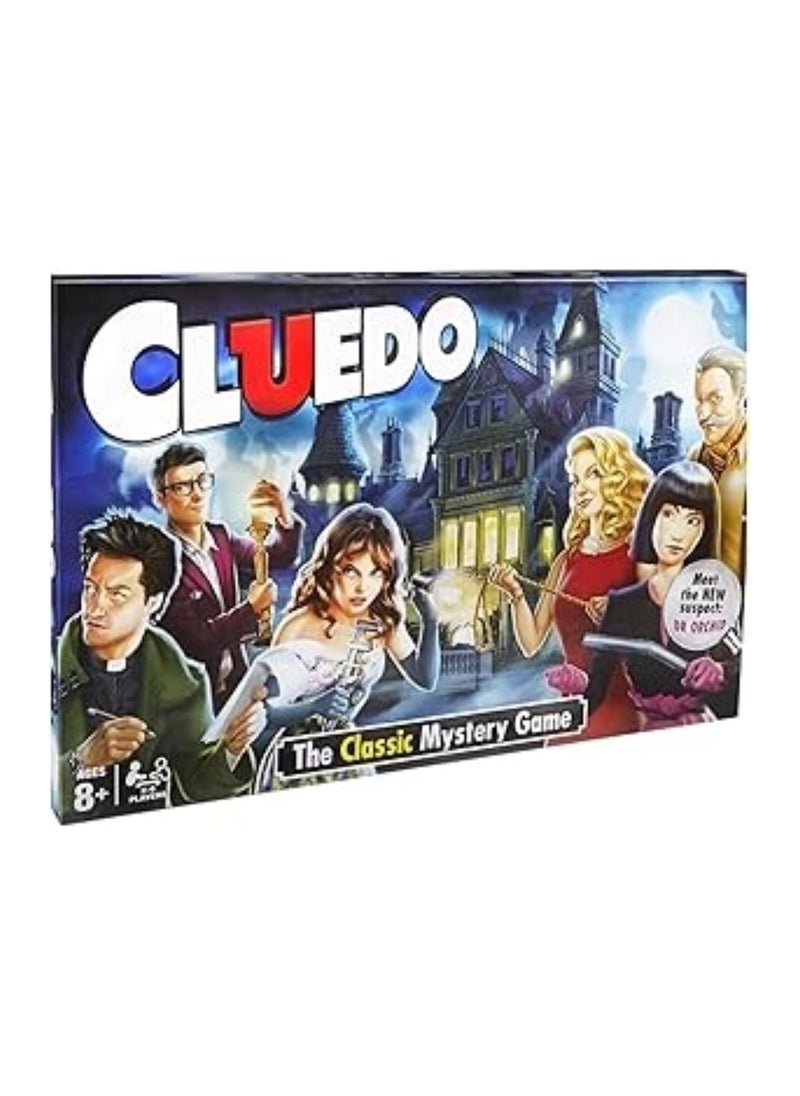 Cluedo The Classic Mystery Board Game, Strategy Board Game For Family And Kids Ages 8+, Perfect Gifts For Kids