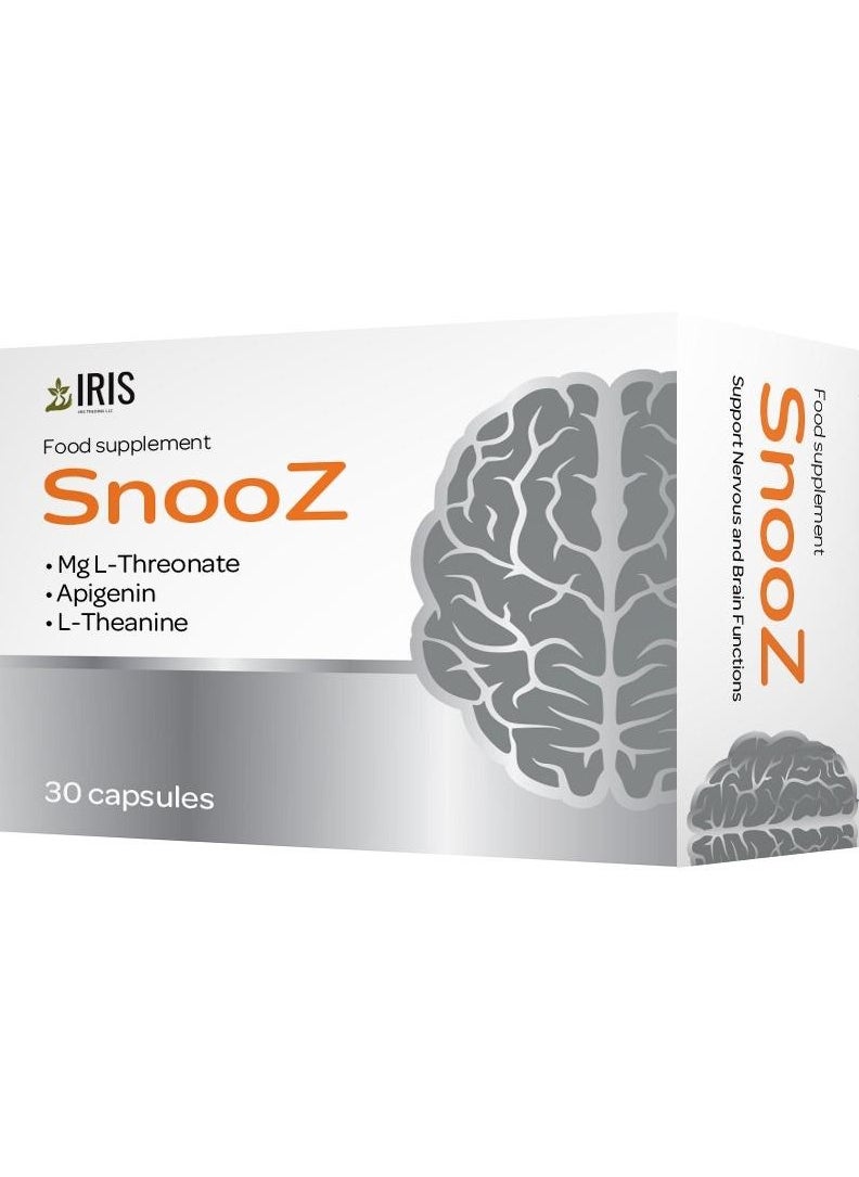 Supplement Supports Nervous And Brain Functions 30's Capsules