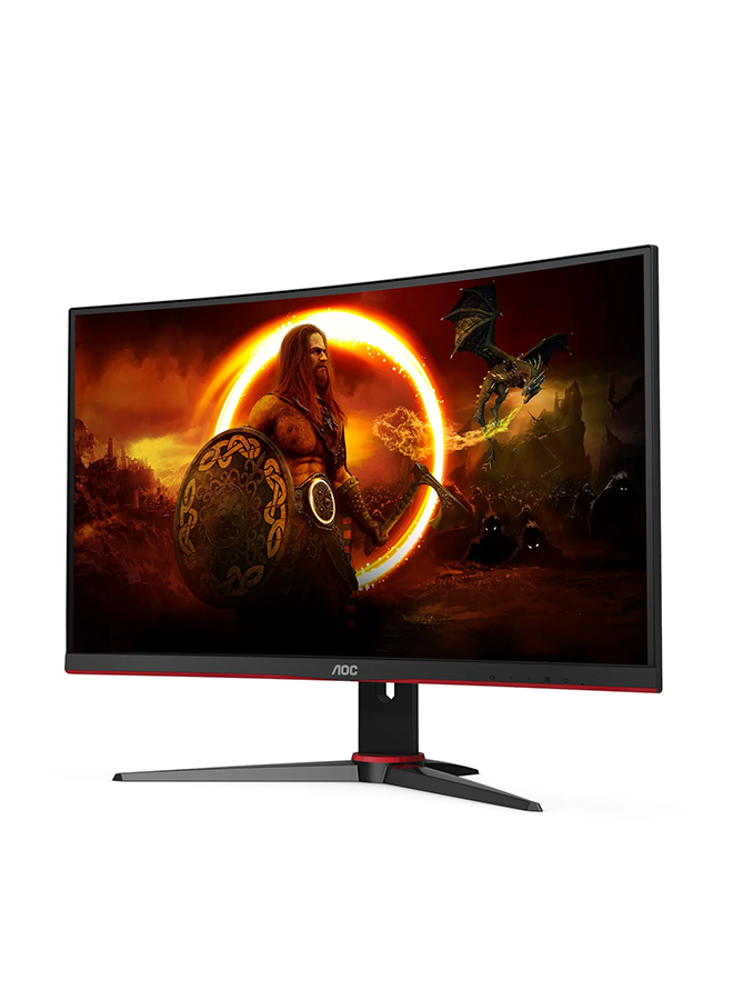 Renewed - 24-Inch FHD Gaming Monitor Black