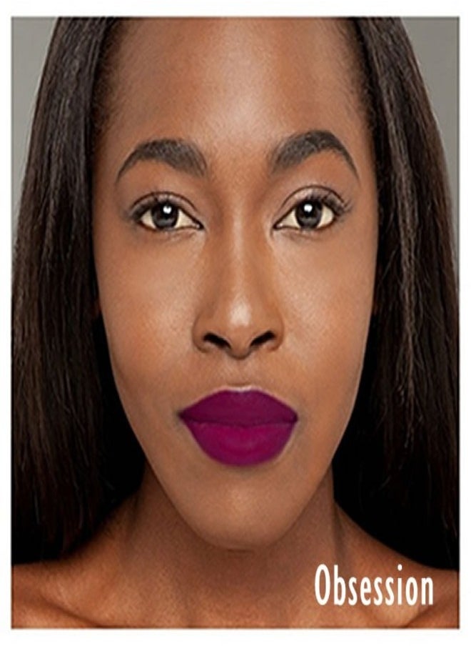 Milani Amore Matte Lip Crème, Shade Obsession 18, 6g - Long-Lasting, Full Coverage Matte Liquid Lipstick