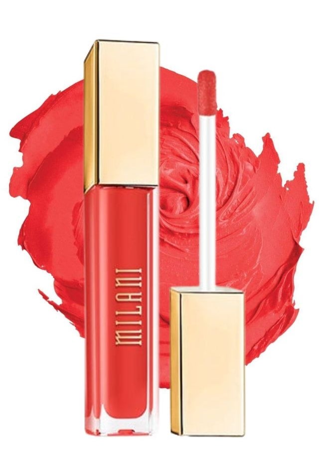 Milani Amore Matte Lip Crème, Shade 13 Craze, 6g - Long-Lasting, Full Coverage Matte Liquid Lipstick