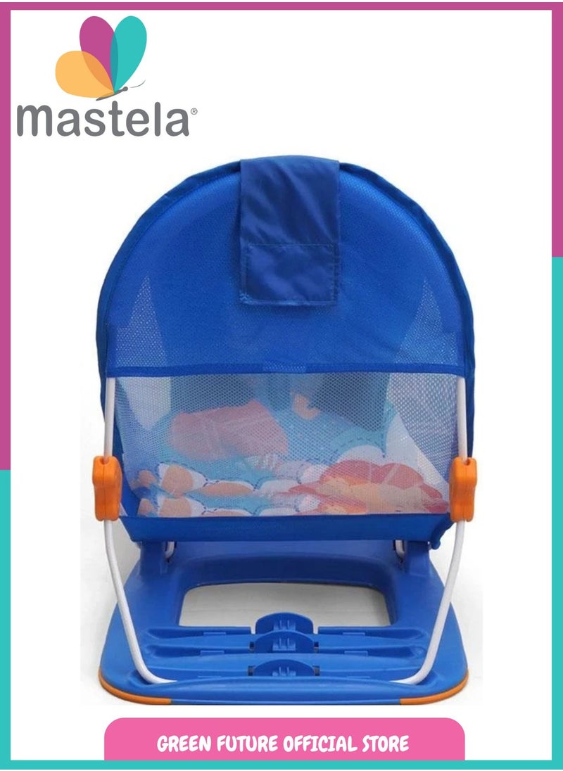 Comfortable Non-Slip Foldable Support Baby Bath Seat, 3 To 36 Months
