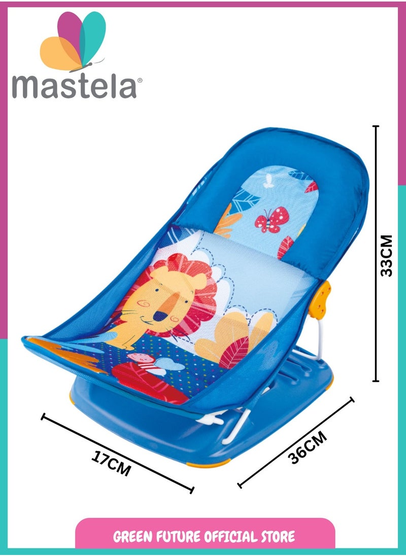 Comfortable Non-Slip Foldable Support Baby Bath Seat, 3 To 36 Months