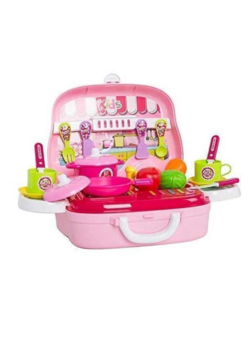 Little Chef Kitchen Playset For Kids Ages 3+