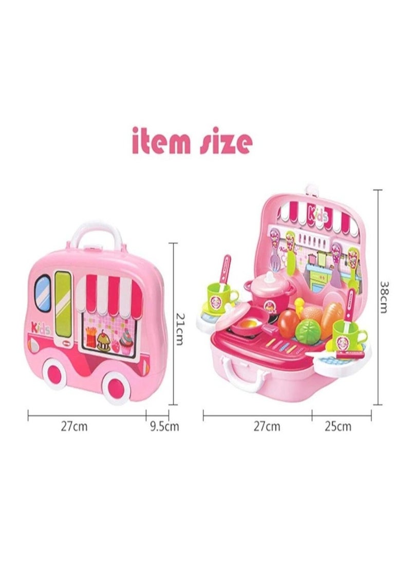 Little Chef Kitchen Playset For Kids Ages 3+