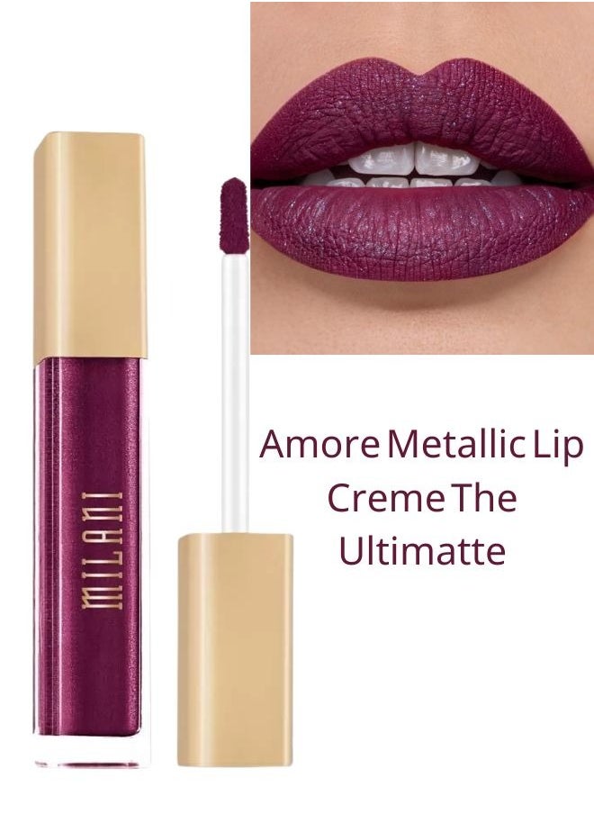 Milani Amore Matte Lip Crème, Shade The Ultimatte, 6g - Long-Lasting, Full Coverage Matte Liquid Lipstick