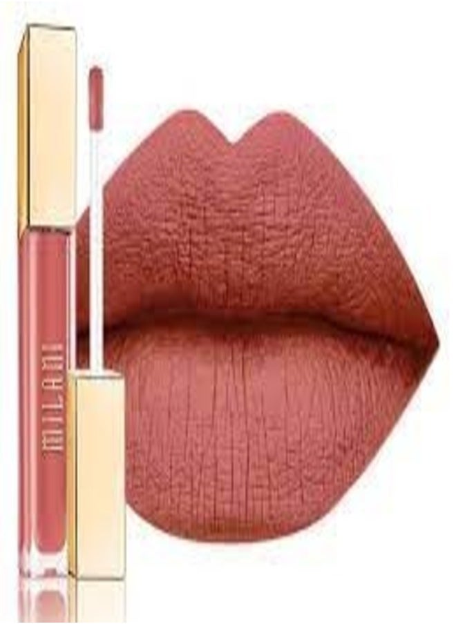 Milani Amore Matte Lip Crème, Shade Loved 12, 6g - Long-Lasting, Full Coverage Matte Liquid Lipstick