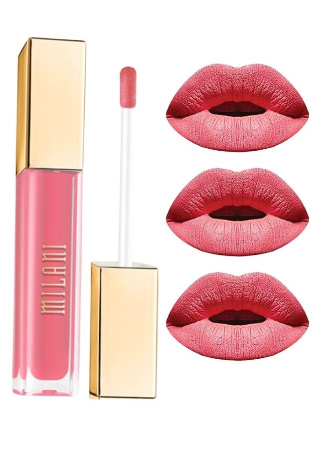 Milani Amore Matte Lip Crème, Shade 23 Babe, 6g - Long-Lasting, Full Coverage Matte Liquid Lipstick