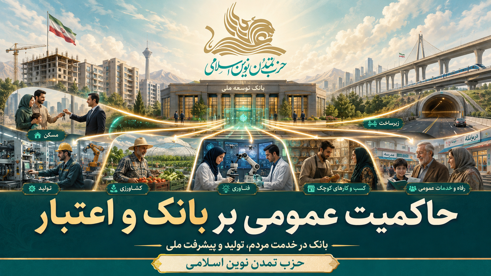خلق پول و اعتبار از شئون حاکمیت عمومی است