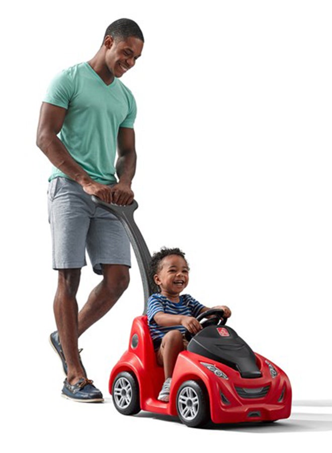 3-In-1 Ride-On Car With Handle