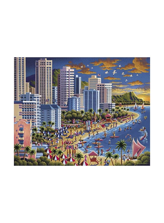500-Piece Waikiki Jigsaw Puzzle 171