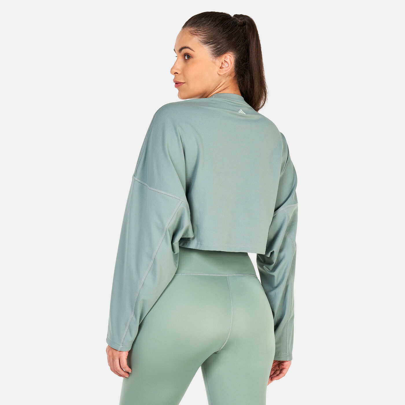 Women's Yoga Studio Crop Sweatshirt