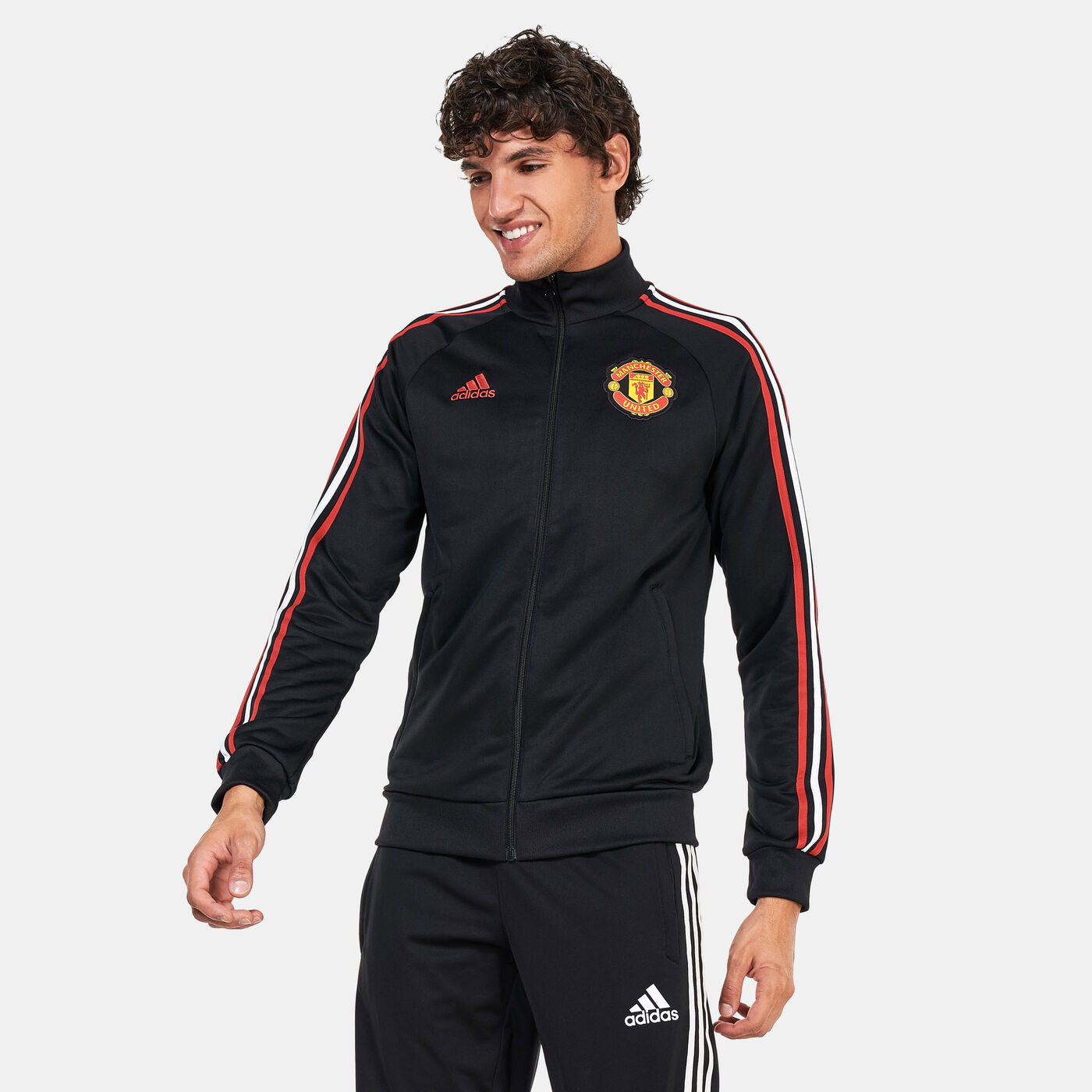 Men's Manchester United 3-Stripes Track Jacket
