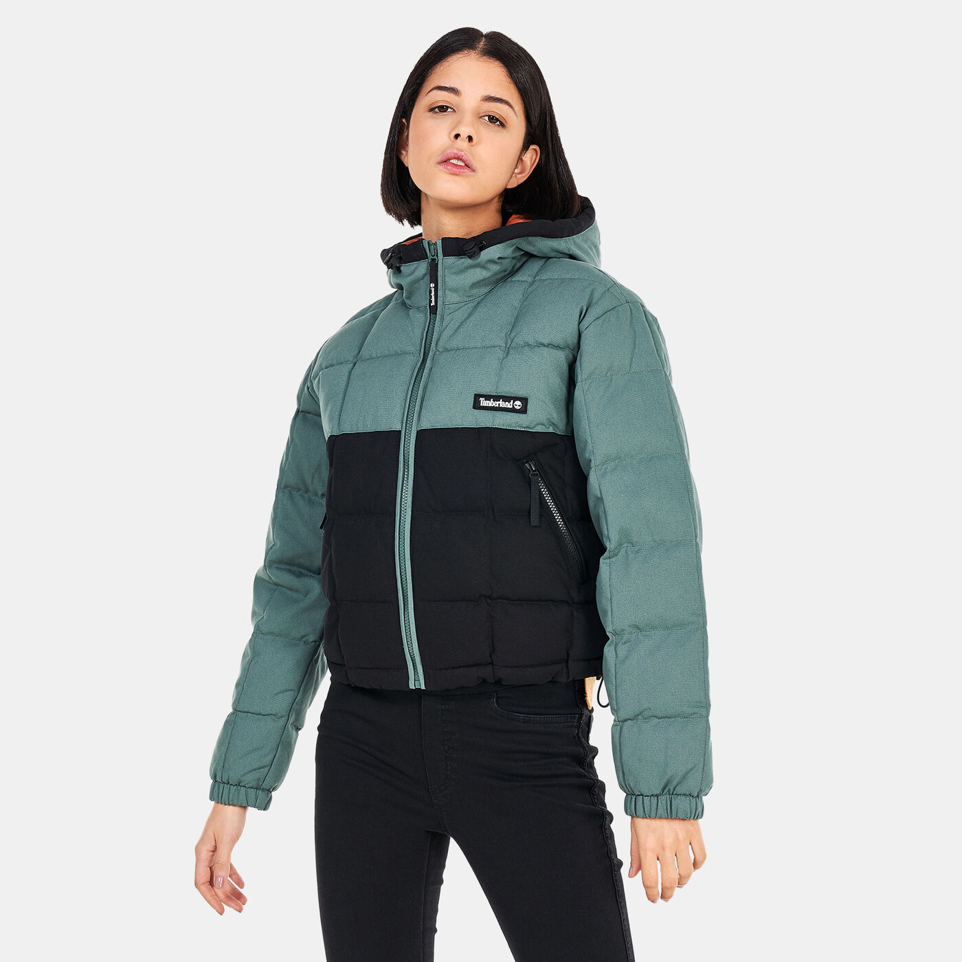 Women's Canvas Puffer Jacket