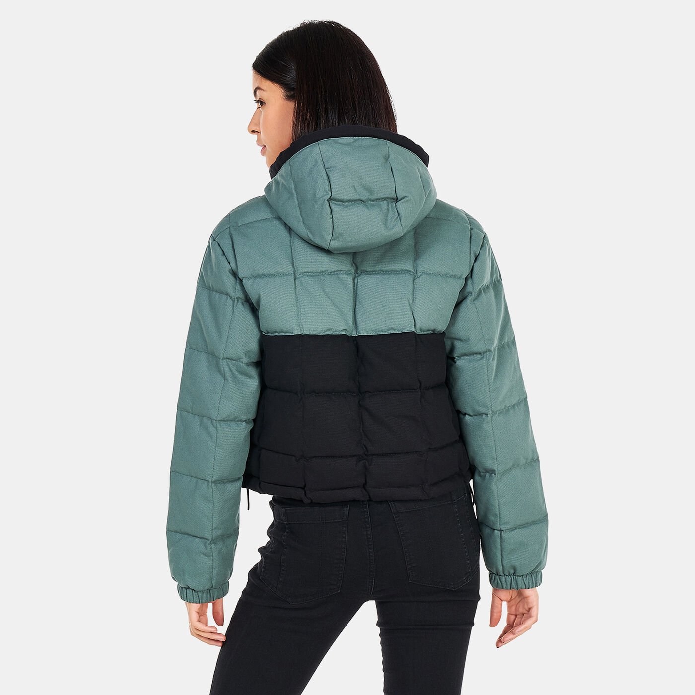 Women's Canvas Puffer Jacket