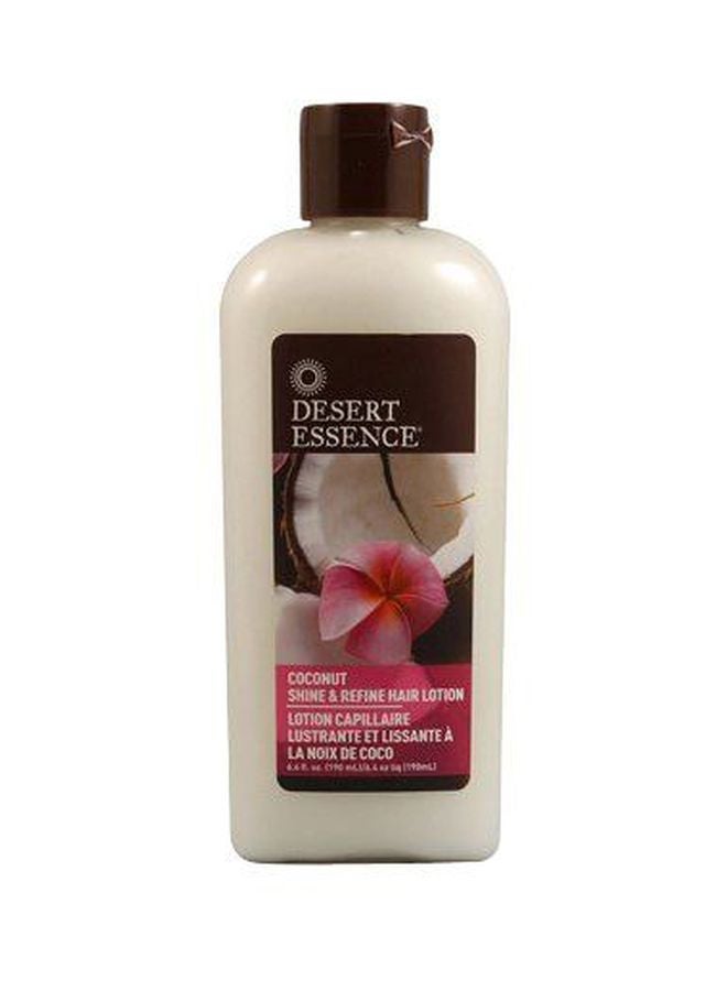 Desert Essence Coconut Shine & Refine Hair Lotion - 6.4 fl oz