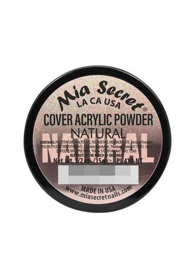 Acrylic Powder Cover Natural 1/2 Oz.