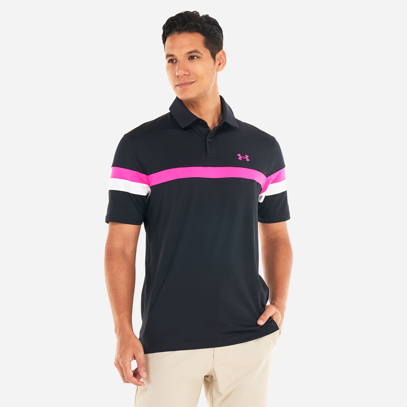 Men's T2G Color Block Polo Shirt