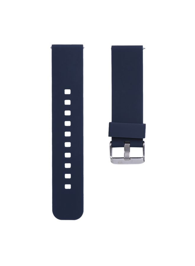 Sports Silicone Watch Band Strap 22mm For Samsung Galaxy Gear S3 Frontier/Classic Dark Blue