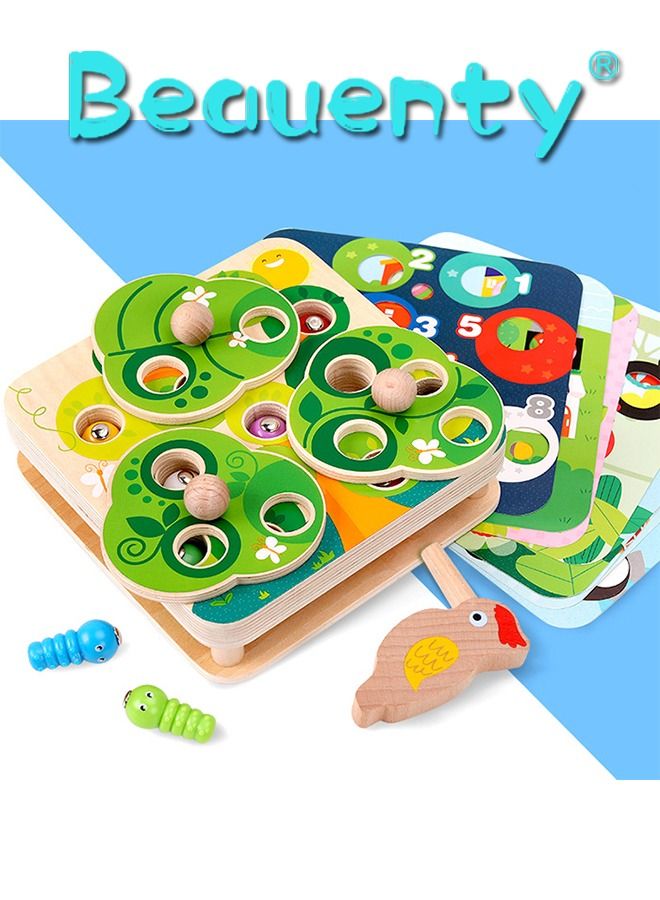 Magnetic Catching Insect Game Toy Set Suitable for Early Childhood Educational
