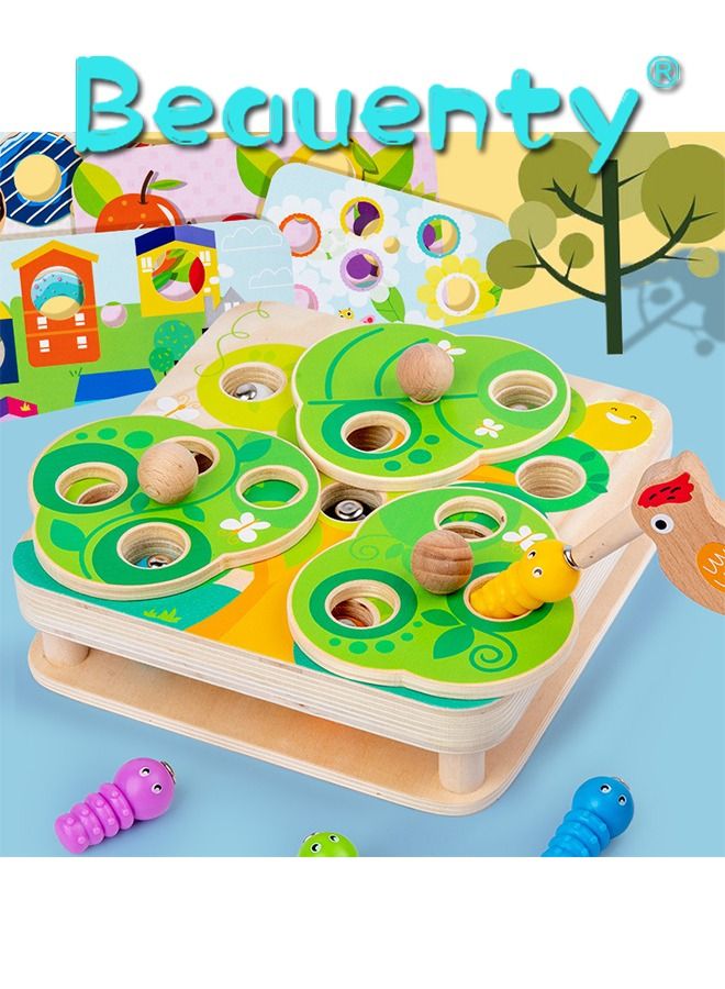 Magnetic Catching Insect Game Toy Set Suitable for Early Childhood Educational